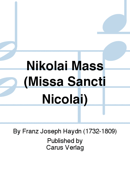 Nikolai Mass (Missa Sancti Nicolai)