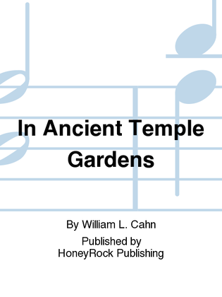 Book cover for In Ancient Temple Gardens