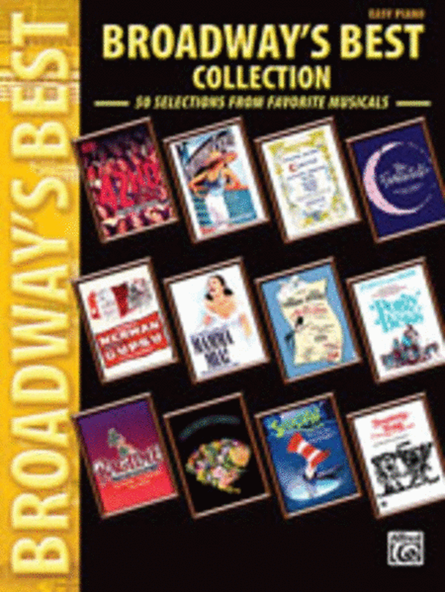Broadways Best Collection Easy Piano