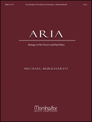 Book cover for Aria