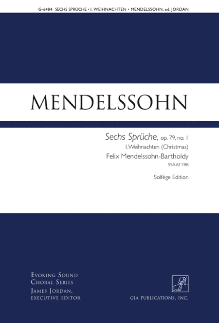 Weihnachten (from Sechs Spruche, Op. 79)