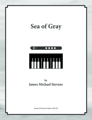 Book cover for Sea of Gray - Flute & Piano