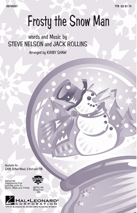 Book cover for Frosty the Snow Man