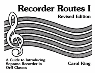 Book cover for Recorder Routes I