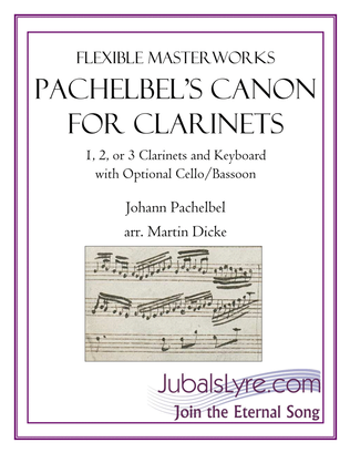 Book cover for Canon (Clarinet and Keyboard)