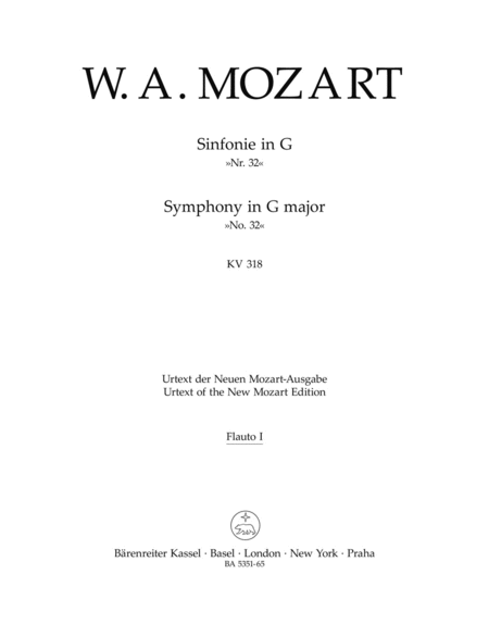 Symphony No. 32 (Overture)