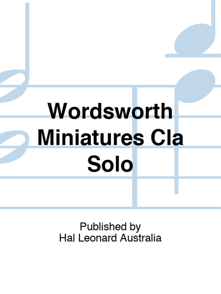 Wordsworth Miniatures Cla Solo