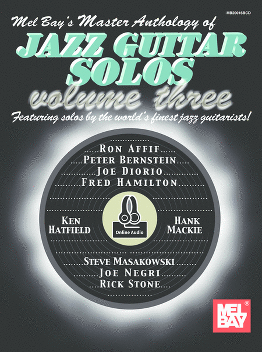 Master Anthology of Jazz Guitar Solos Volume 3 image number null