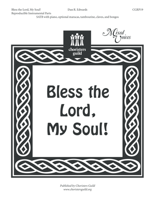 Book cover for Bless the Lord, My Soul! - Reproducible Inst. Parts