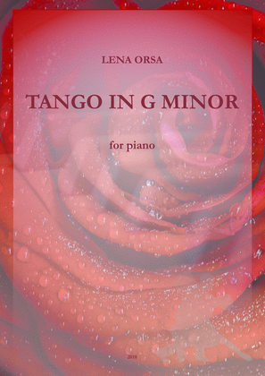 Book cover for Tango in G Minor