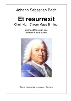 J. S. Bach - Et Resurrexit Choir from Mass in B minor arr. for Organ