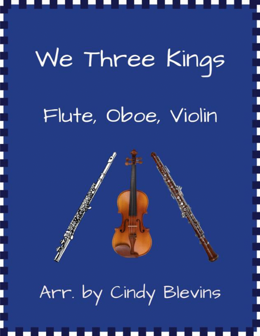 We Three Kings, for Flute, Oboe and Violin image number null