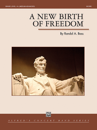 Book cover for A New Birth of Freedom