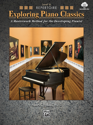 Book cover for Exploring Piano Classics Repertoire