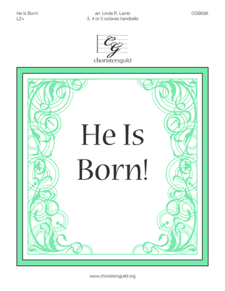 Book cover for He Is Born!