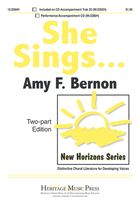 Book cover for She Sings...