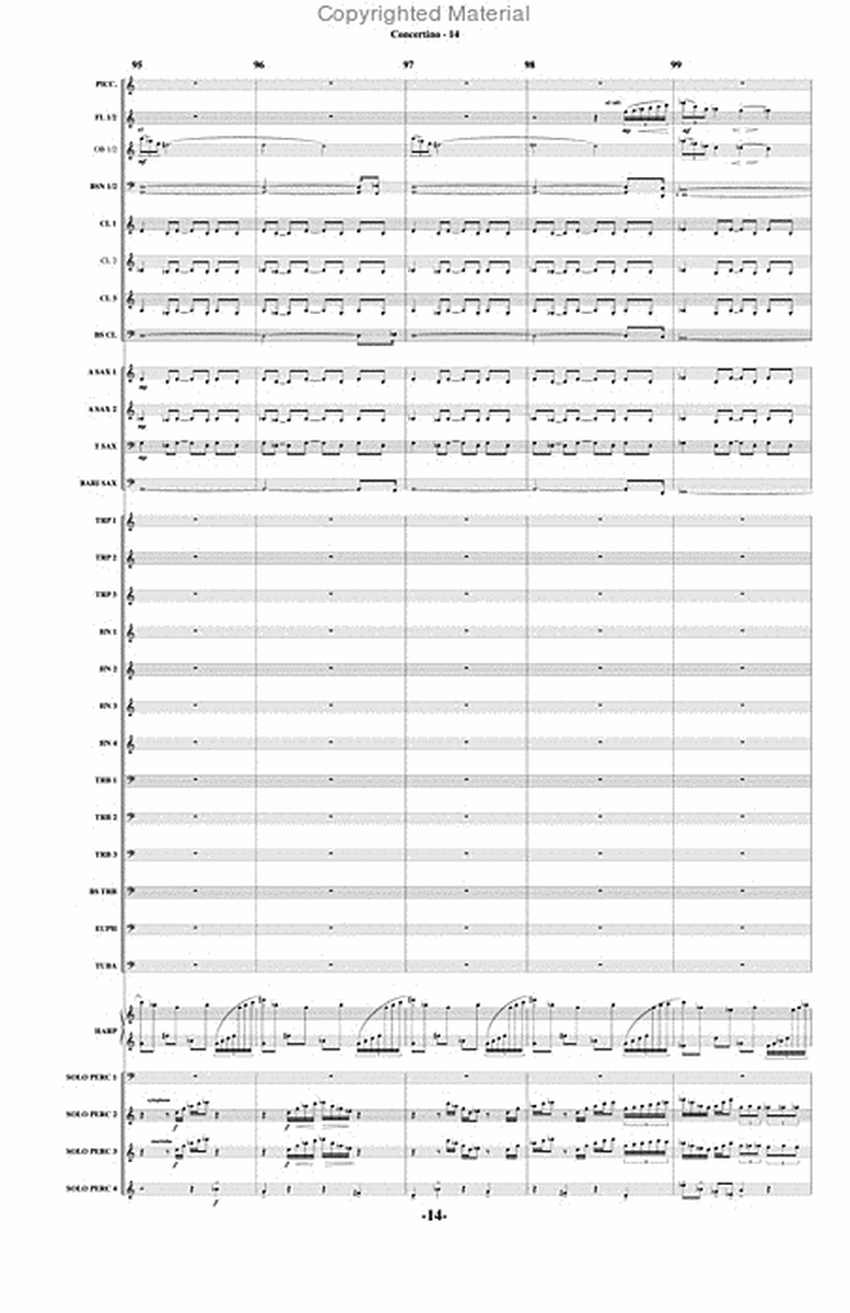 Concertino for 4 Percussion image number null