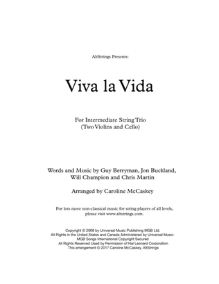 Book cover for Viva La Vida