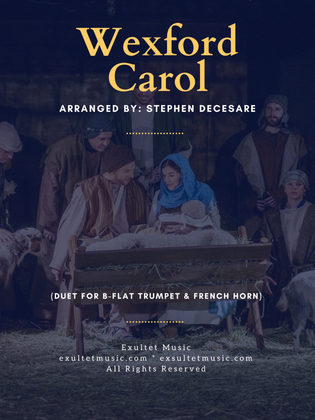 Book cover for Wexford Carol (Duet for Bb-Trumpet and French Horn)