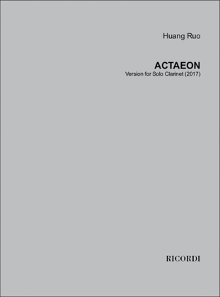 Book cover for Actaeon