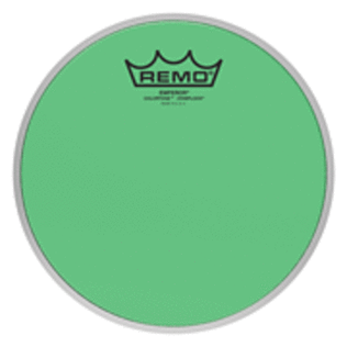 Book cover for Emperor® Colortone™ Crimplock® Green Drumhead