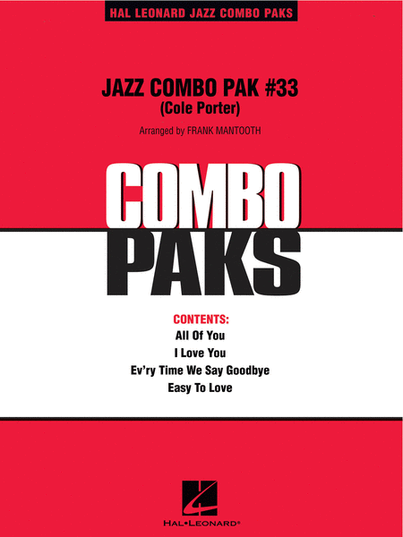 Jazz Combo Pak #33 - Cole Porter