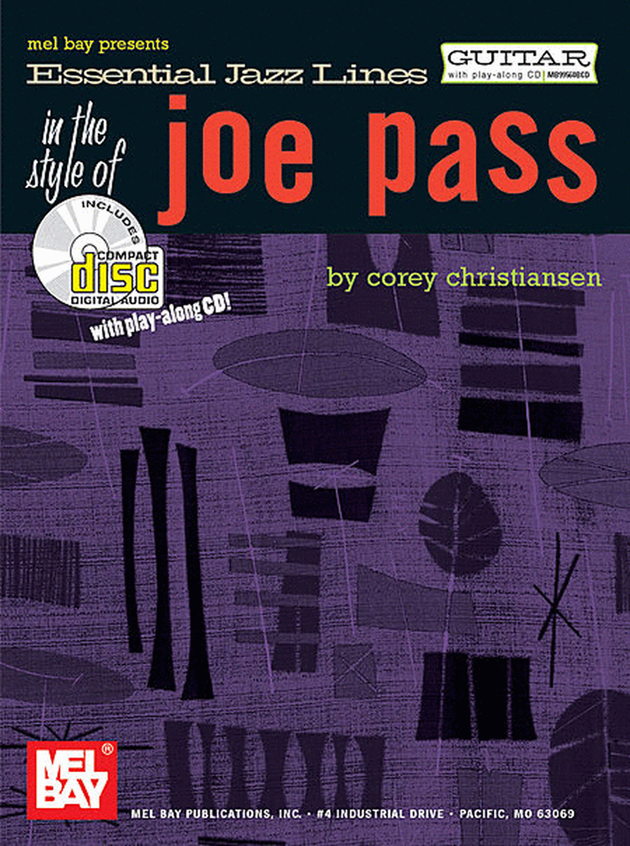 Essential Jazz Lines in the Style of Joe Pass - Guitar Edition image number null