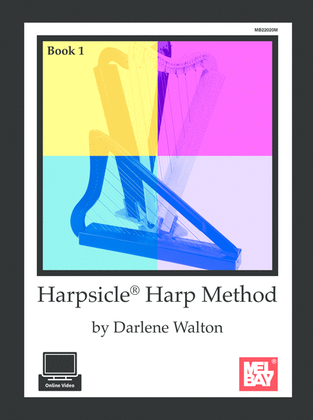 Book cover for Harpsicle Harp Method, Book 1