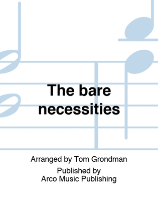 Book cover for The bare necessities