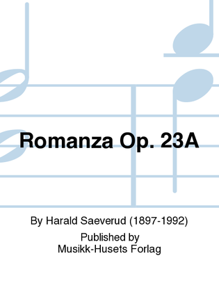 Book cover for Romanza Op. 23A