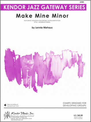 Make Mine Minor (Full Score)