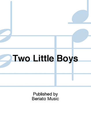 Book cover for Two Little Boys