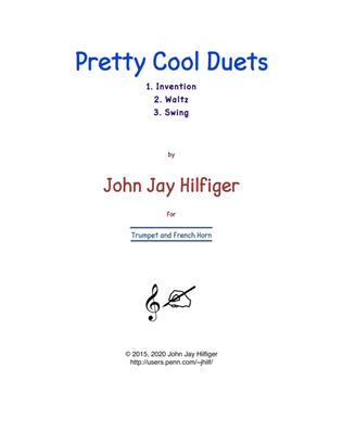 Book cover for Pretty Cool Duets for Trumpet and French Horn