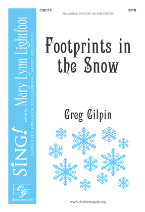 Book cover for Footprints in the Snow (SATB)