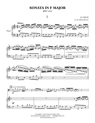 Book cover for Sonata in F Major