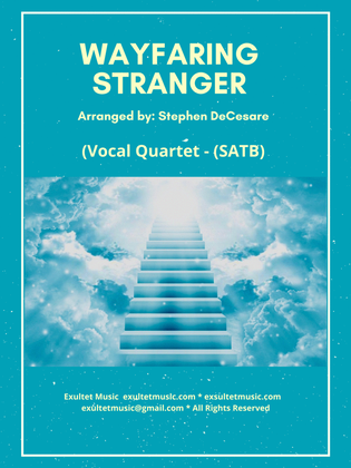 Book cover for Wayfaring Stranger (Vocal Quartet - (SATB)