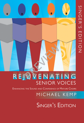 Book cover for Rejuvenating Senior Voices - Singer's Edition