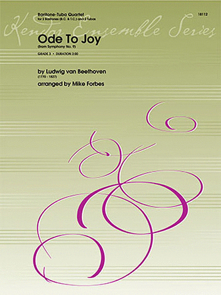 Ode To Joy (from Symphony No. 9)