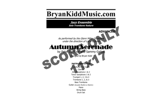 Autumn Serenade - Score Only