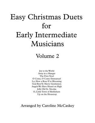 Easy Christmas Duets for Early Intermediate Violin and Cello Volume 2