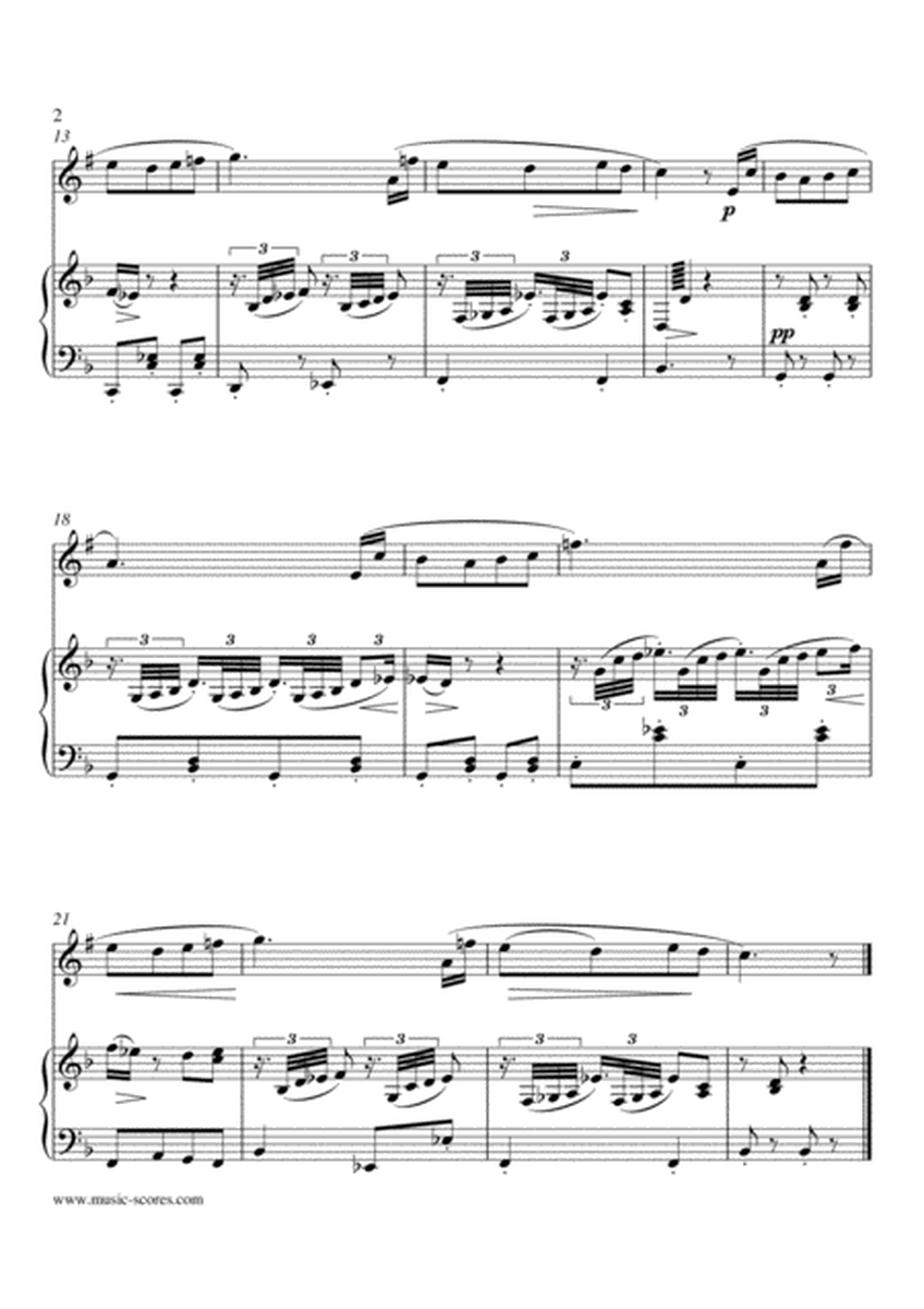 Forza del Destino - Clarinet & Piano image number null