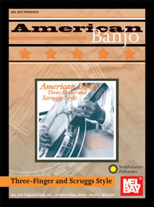 Book cover for American Banjo: Three-Finger and Scruggs Style