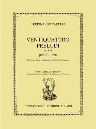 Book cover for 24 Preludes Op.114