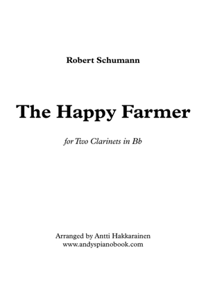 Book cover for The Happy Farmer - for 2 Clarinets in Bb