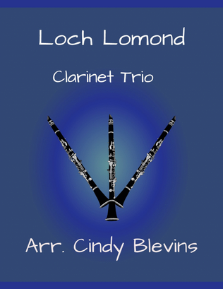 Book cover for Loch Lomond, for Clarinet Trio