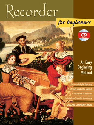 Book cover for Recorder for Beginners