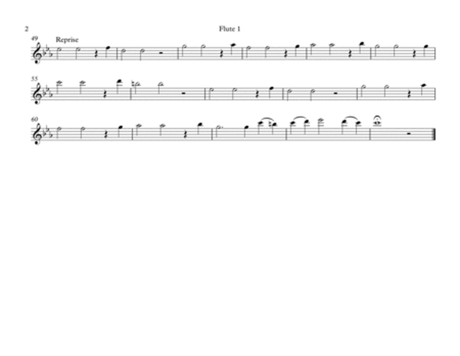 La Folia, from Keyboard Suite in D min., HWV 437, by G.F. Handel, arranged for 2 Flutes & Cello image number null