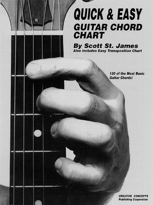 Quick and Easy Guitar Chord Chart