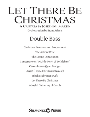 Book cover for Let There Be Christmas Orchestration - Double Bass