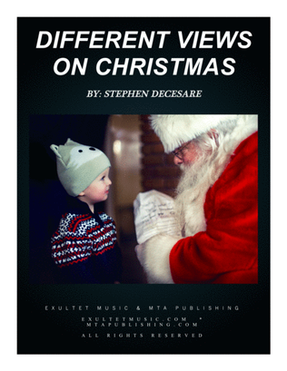 Book cover for Different Views On Christmas